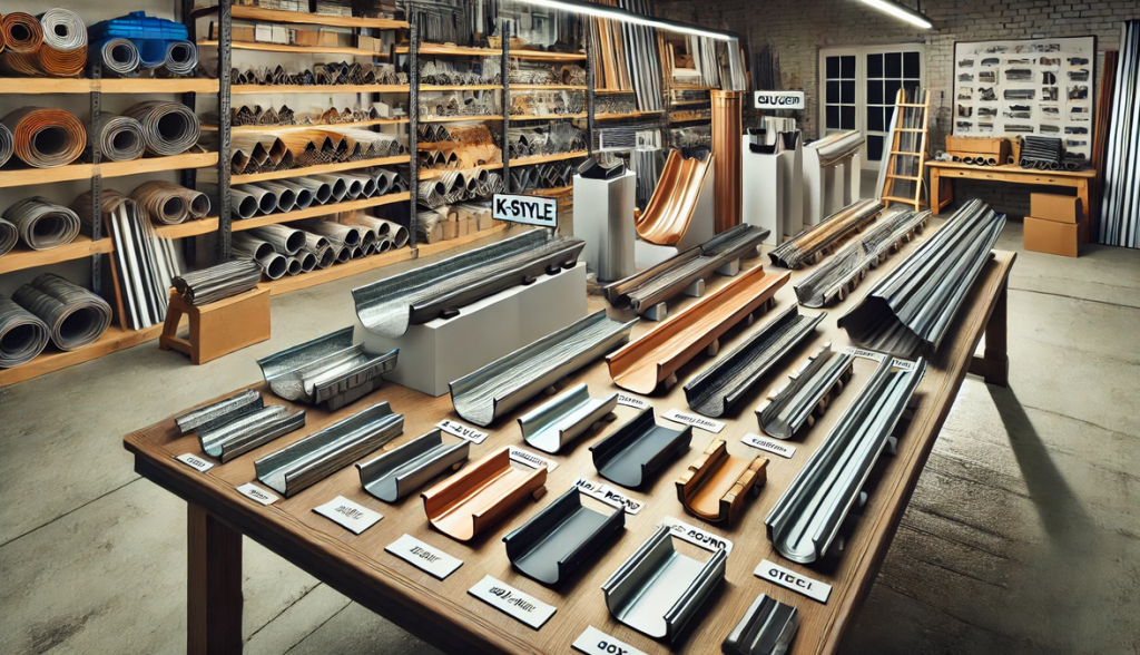 Types of Gutters We Offer